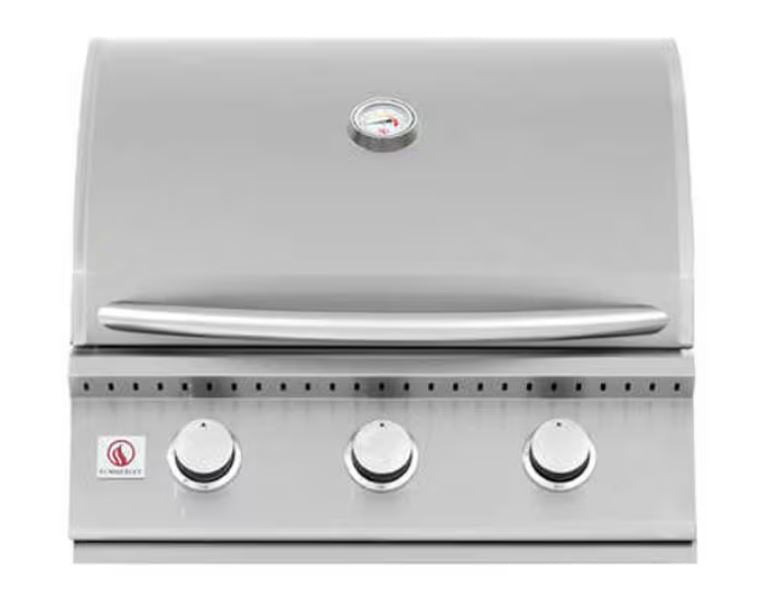 Summerset Sizzler 26-Inch 3-Burner Built-In Natural Gas Grill - SIZ26-NG